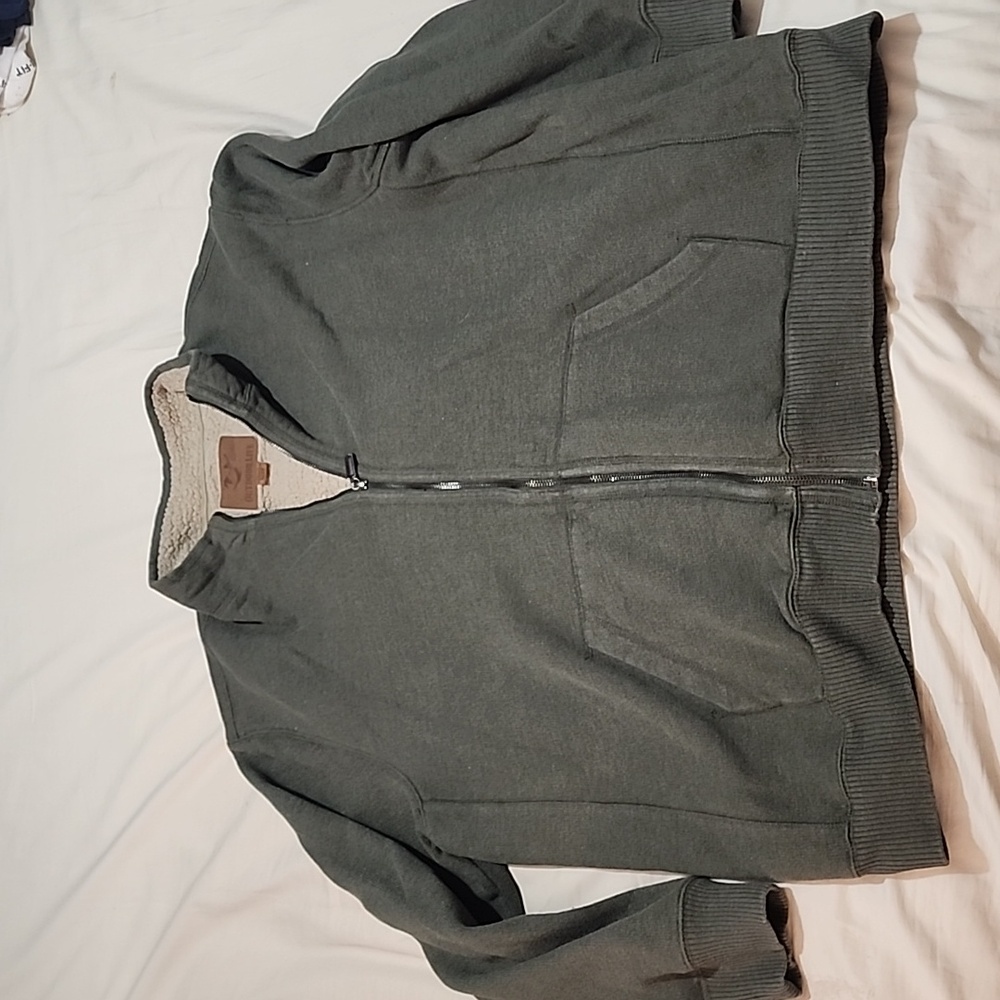 Outdoor Life Fleece lined jacket Mens XXL Dark Green